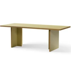 Stół Prostokątny 220 Cm Oliwkowy Hkliving