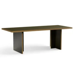 Stół Prostokątny 220 Cm Zielony Hkliving
