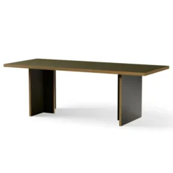 Stół Prostokątny 220 Cm Zielony Hkliving