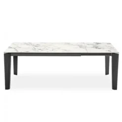 Stół Rozkładany Alpha 220-280 Cm Biały Ceramiczny Calligaris
