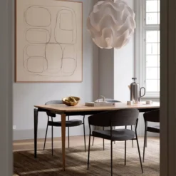 Stół Rozkładany Arco 200-300 Cm Dąb Bielony