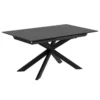 Stół Rozkładany Atminda 160-210 Cm Szklany Blat Kave Home