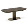 Stół Rozkładany Cameo 165-240 Cm Brązowy Ceramiczny Calligaris