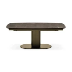 Stół Rozkładany Cameo 200-300 Cm Brązowy Ceramiczny Calligaris