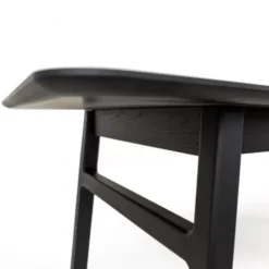 Stół Rozkładany Curved Czarny Woodman