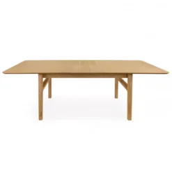 Stół Rozkładany Curved Dębowy Woodman