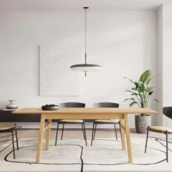 Stół Rozkładany Curved Dębowy Woodman