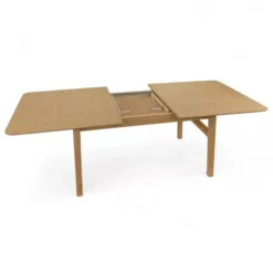 Stół Rozkładany Curved Dębowy Woodman
