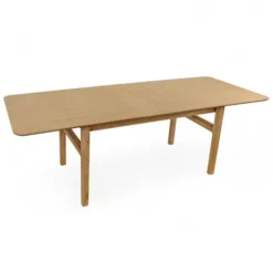 Stół Rozkładany Curved Dębowy Woodman