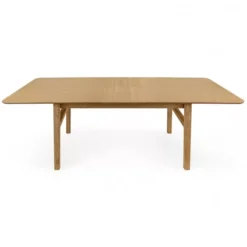 Stół Rozkładany Curved Dębowy Woodman