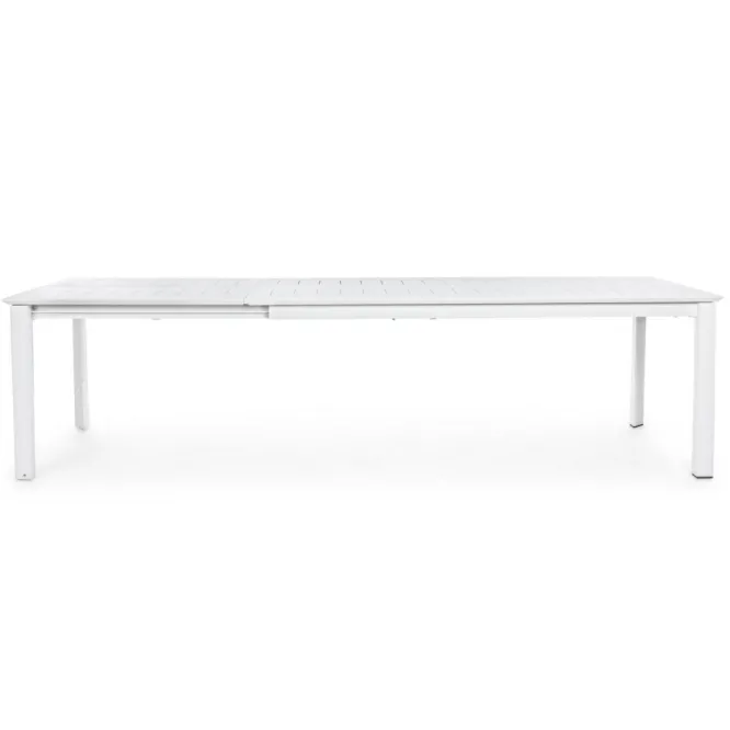 Stół Rozkładany Do Ogrodu Konnor 200X300 Cm Biały Bizzotto