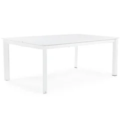 Stół Rozkładany Do Ogrodu Konnor 200X300 Cm Biały Bizzotto