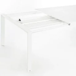 Stół Rozkładany Do Ogrodu Konnor 160X240 Cm Biały Bizzotto