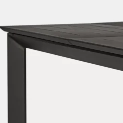 Stół Rozkładany Do Ogrodu Konnor 110-160 Cm Antracytowy Bizzotto