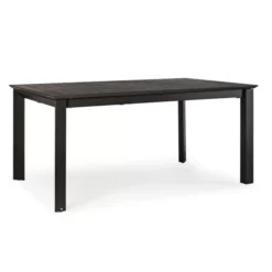 Stół Rozkładany Do Ogrodu Konnor 160X240 Cm Antracytowy Bizzotto