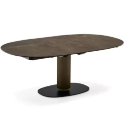 Stół Rozkładany Elson 150-200 Cm Ceramiczny Brązowy Calligaris