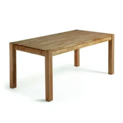 Stół Rozkładany Indra Dąb Woskowany 140(220)X90 Cm Kave Home