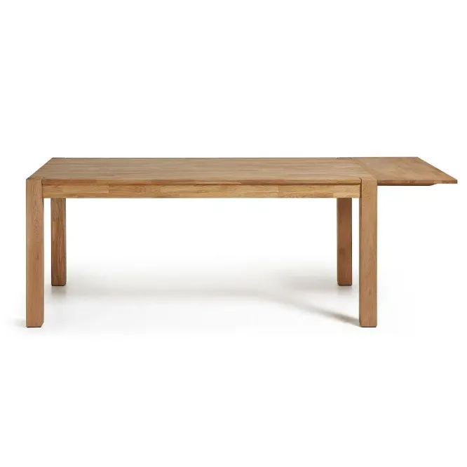 Stół Rozkładany Indra Dąb Woskowany 180(260)X90 Cm Kave Home