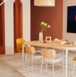 Stół Rozkładany Montuiri Szary Kave Home