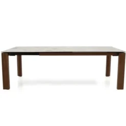 Stół Rozkładany Omnia Biały Ceramiczny 180-240 Cm Calligaris