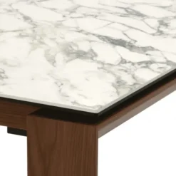 Stół Rozkładany Omnia Biały Ceramiczny 180-240 Cm Calligaris