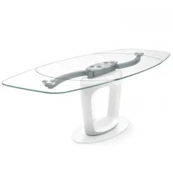 Stół Rozkładany Orbital 165-270 Cm Biały Calligaris