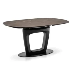 Stół Rozkładany Orbital 165-270 Cm Brązowy Calligaris