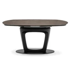Stół Rozkładany Orbital 165-270 Cm Brązowy Calligaris