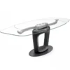 Stół Rozkładany Orbital 165-270 Cm Czarny Calligaris