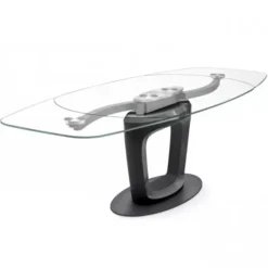 Stół Rozkładany Orbital 165-270 Cm Czarny Calligaris