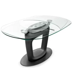 Stół Rozkładany Orbital 165-270 Cm Czarny Calligaris