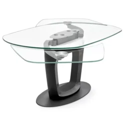 Stół Rozkładany Orbital 165-270 Cm Czarny Calligaris
