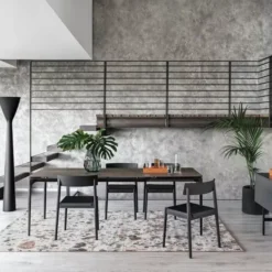 Stół Rozkładany Silhouette 130-190 Cm Calligaris