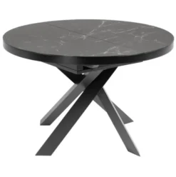 Stół Rozkładany Vashti 120-160 Cm Ceramiczny Blat Kave Home