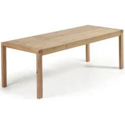 Stół Rozkładany Vivy 180(230)X90 Cm Dąb Naturalny Kave Home