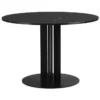 Stół Scala 110 Cm Czarny Marmur Normann Copenhagen