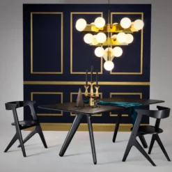 Stół Slab 200 Cm Czarny Tom Dixon