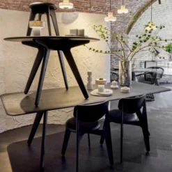 Stół Slab 200 Cm Czarny Tom Dixon