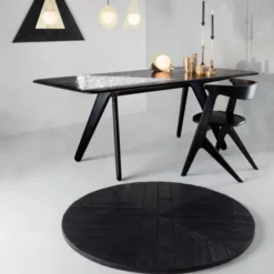 Stół Slab 200 Cm Czarny Tom Dixon