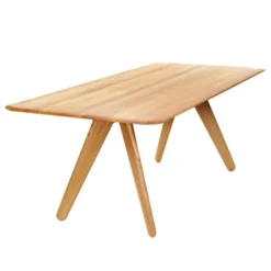 Stół Slab 200 Cm Naturalny Dębowy Tom Dixon