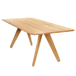 Stół Slab 200 Cm Naturalny Dębowy Tom Dixon