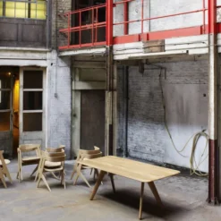 Stół Slab 200 Cm Naturalny Dębowy Tom Dixon