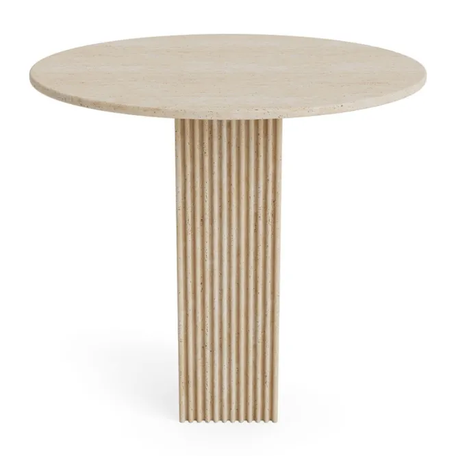 Stół Soho 80 Cm Trawertyn Norr 11