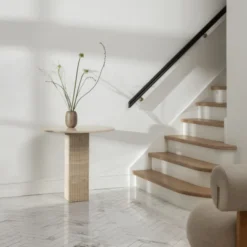 Stół Soho 80 Cm Trawertyn Norr 11