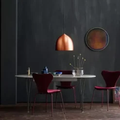 Stół Superellipse 135 Cm Laminat Special Szary Fritz Hansen