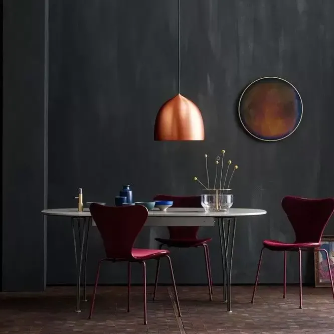 Stół Superellipse 135 Cm Laminat Special Szary Fritz Hansen