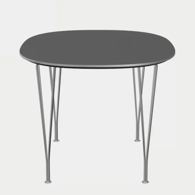 Stół Superellipse 135 Cm Laminat Special Szary Fritz Hansen