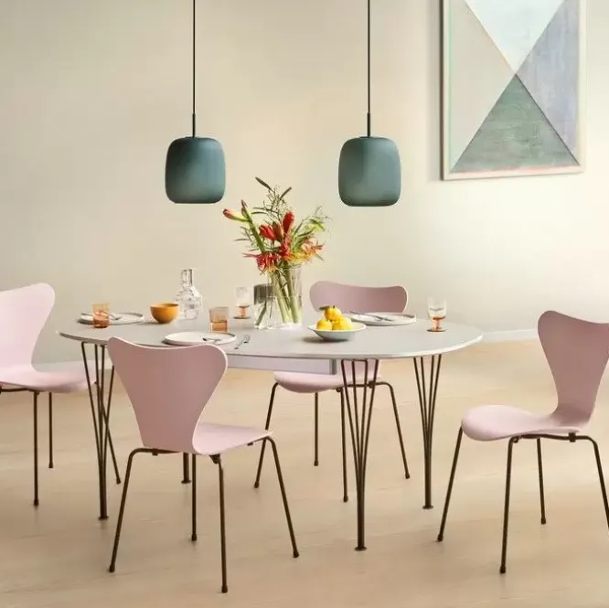 Stół Superellipse 135 Cm Laminat Special Szary Fritz Hansen