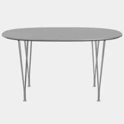 Stół Superellipse 135 Cm Laminat Special Szary Efeso Fritz Hansen