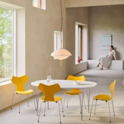 Stół Superellipse 150 Cm Laminat Standard Czarny Fritz Hansen